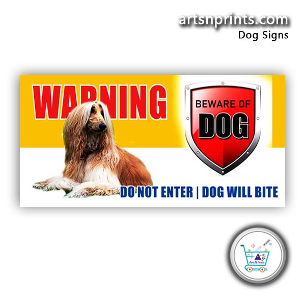 Warning Dog Safety Signs