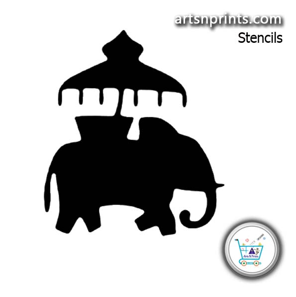 traditional elephant stencils